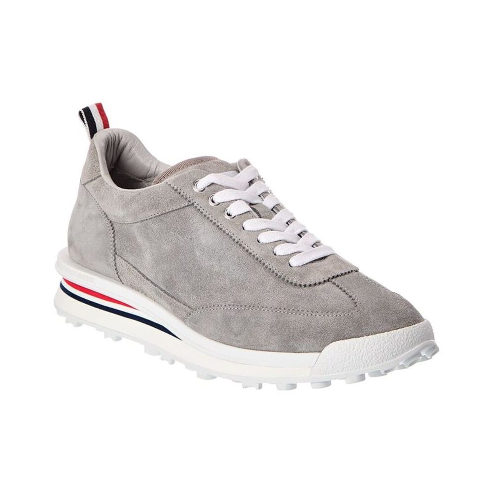 Thom Browne Suede Sneaker, Grey